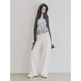 裏起毛スウェットワイドパンツ【セットアップ対応】 （OWHT）