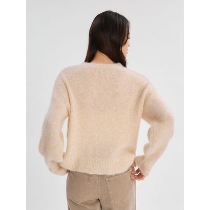 【ONLINE限定カラーあり】フラワービジューニット （GRY）｜詳細画像
