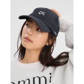【em】サテンリボンキャップ （NVY）