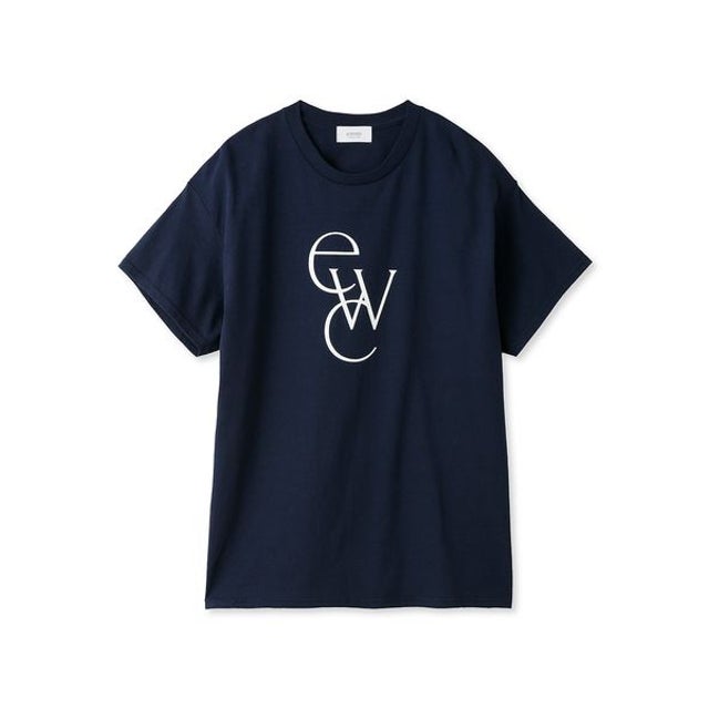 
                    【atelier】ewcロゴTシャツ （NVY）