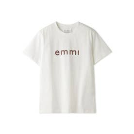 emmi×PARKS PROJECT オーガニックコットンTシャツ （WHT）