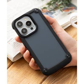 ブラック iPhoneケース テクスチャー仕上げ エモニーク emonique iPhoneケース カバー ダメージ防止厚み