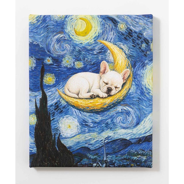 世界の名画 フレンチブル アートアートキャンバス （H）