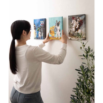世界の名画 フレンチブル アートアートキャンバス （F）｜詳細画像