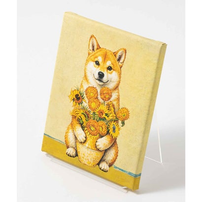 世界の名画 柴犬 アートキャンバス （J）｜詳細画像
