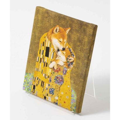 世界の名画 柴犬 アートキャンバス （C）｜詳細画像