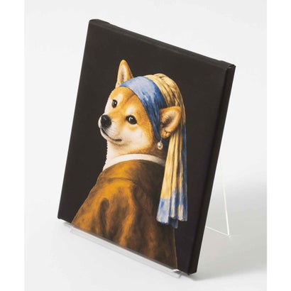 世界の名画 柴犬 アートキャンバス （E）｜詳細画像