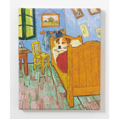 世界の名画 ジャックラッセルテリア アートアートキャンバス （G）｜詳細画像