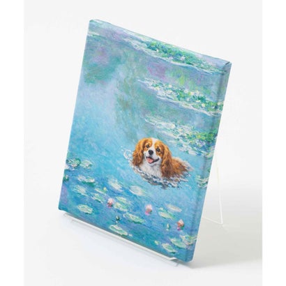 世界の名画 キャバリア 犬 アートキャンバス （L）｜詳細画像
