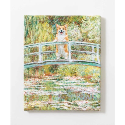 世界の名画 ウェルシュコーギー  犬 アートキャンバス （A）｜詳細画像
