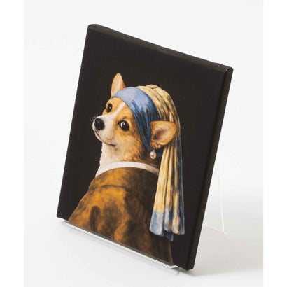 世界の名画 ウェルシュコーギー  犬 アートキャンバス （E）｜詳細画像
