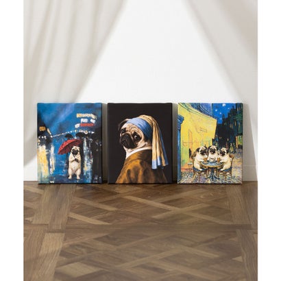エモニーク emonique 世界の名画 パグ アートアートキャンバス （E）｜詳細画像