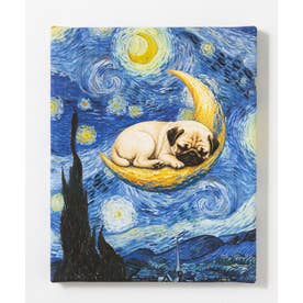 世界の名画 パグ アートアートキャンバス （H）