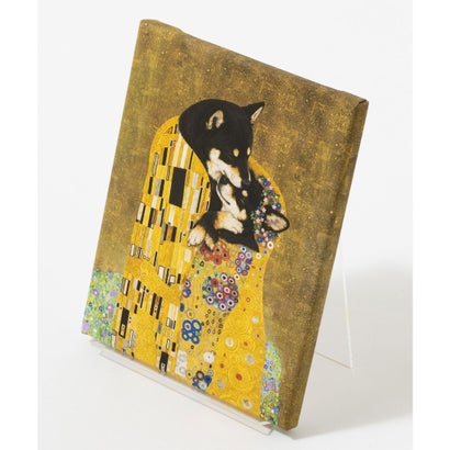エモニーク emonique 世界の名画 柴犬 黒柴 アートキャンバス （P）｜詳細画像