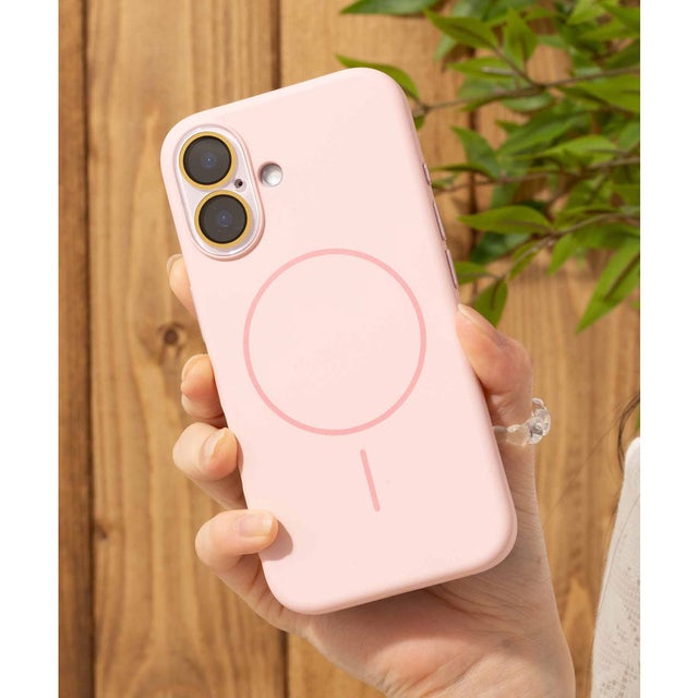 iPhoneケース カバー MagSafe搭載 （ピンク）
