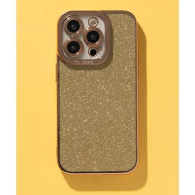2way グリッター ラメ iPhoneケース カバー （ゴールド）
