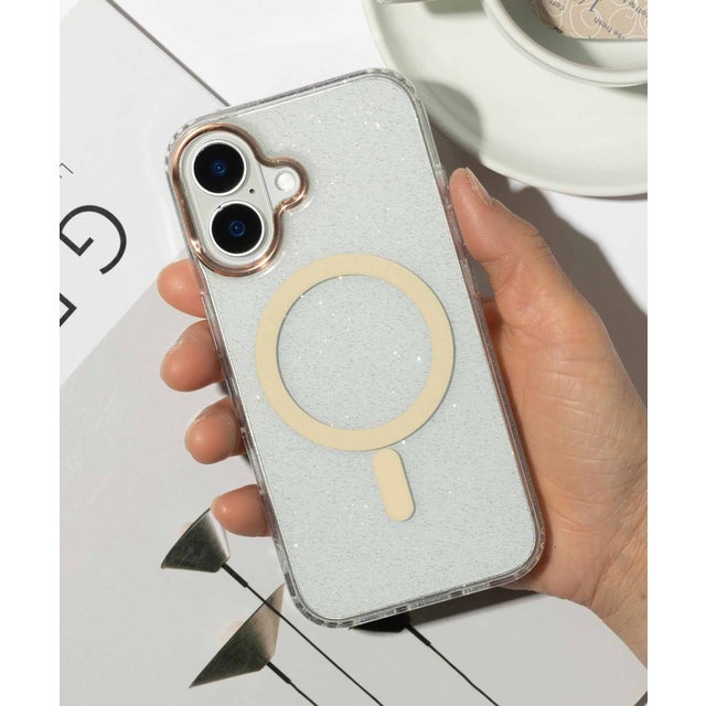 iPhone スマホケース カバー MagSafe （ゴールド）