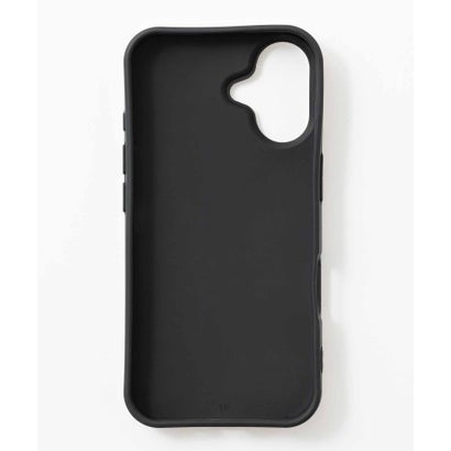 水玉 ドット柄 iPhoneケース カバー （ブラック）｜詳細画像