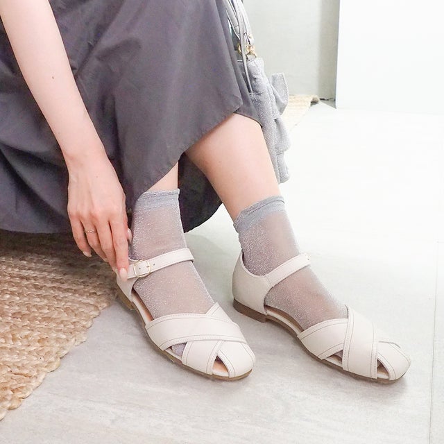 ステッチセパレートシューズ （オフホワイト）