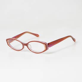 メガネ 眼鏡 アイウェア レディース メンズ （レッド/ベージュ）