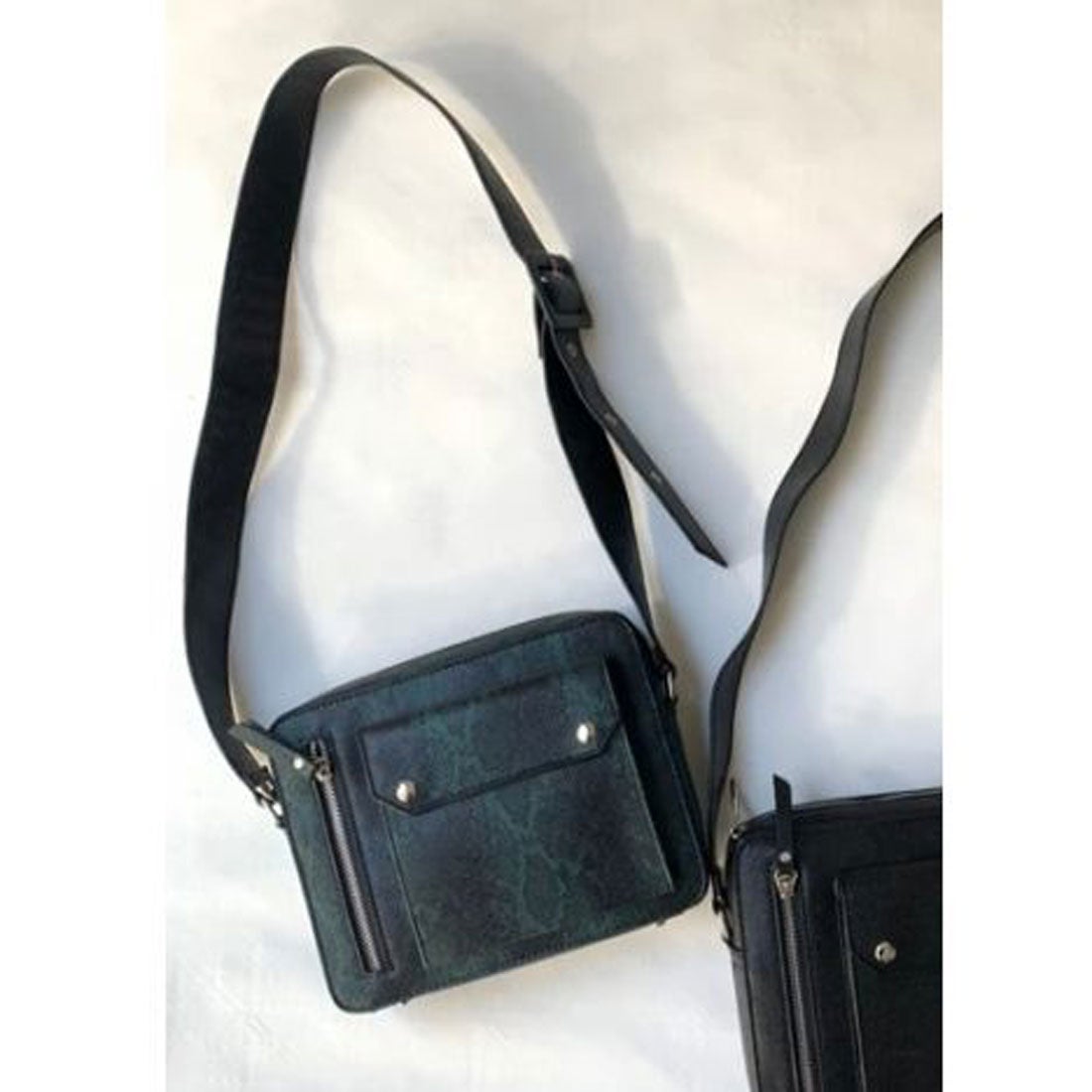 アンビー ENVYM ショルダーバックルBAG （GREEN） -ファッション通販 