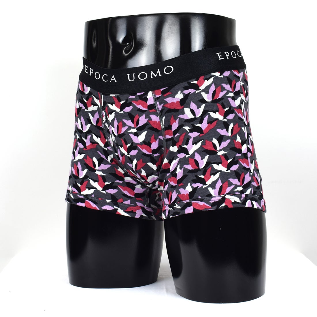 エポカ ウォモ EPOCA UOMO LL)前開プリントボクサー 【返品不可商品 
