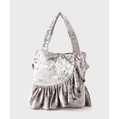 エスペランサ ESPERANZA 【EC限定】ベロアトートバッグ （ブラウン(743)）｜詳細画像