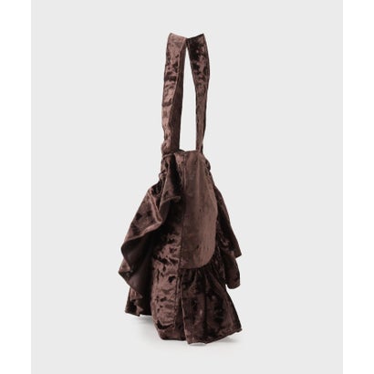 エスペランサ ESPERANZA 【EC限定】ベロアトートバッグ （ブラウン(743)）｜詳細画像