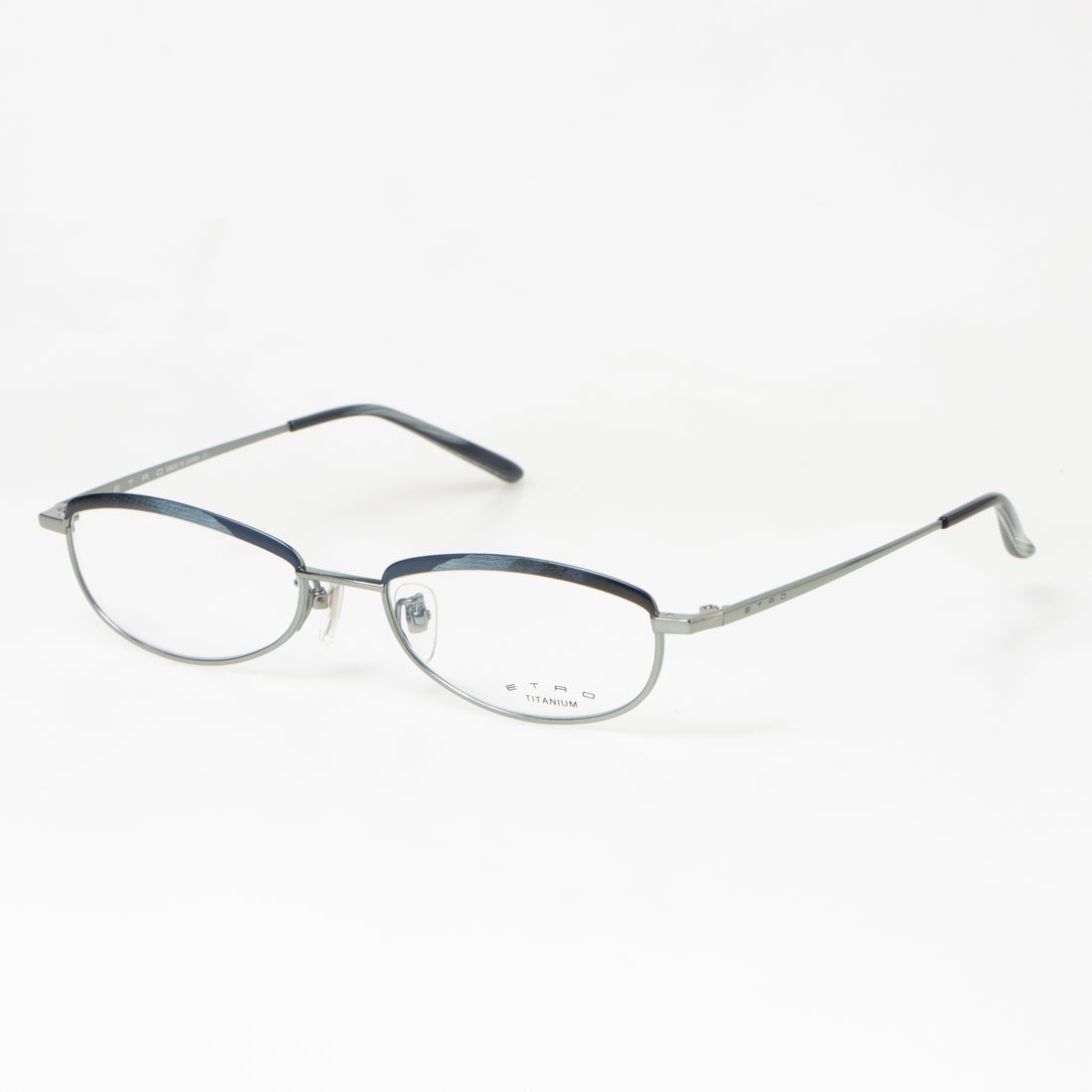 エトロ ETRO メガネ 眼鏡 アイウェア レディース メンズ （シルバー