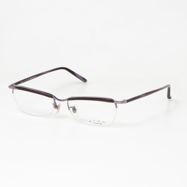 
                    メガネ 眼鏡 アイウェア レディース メンズ （ライトパープル/パープル）