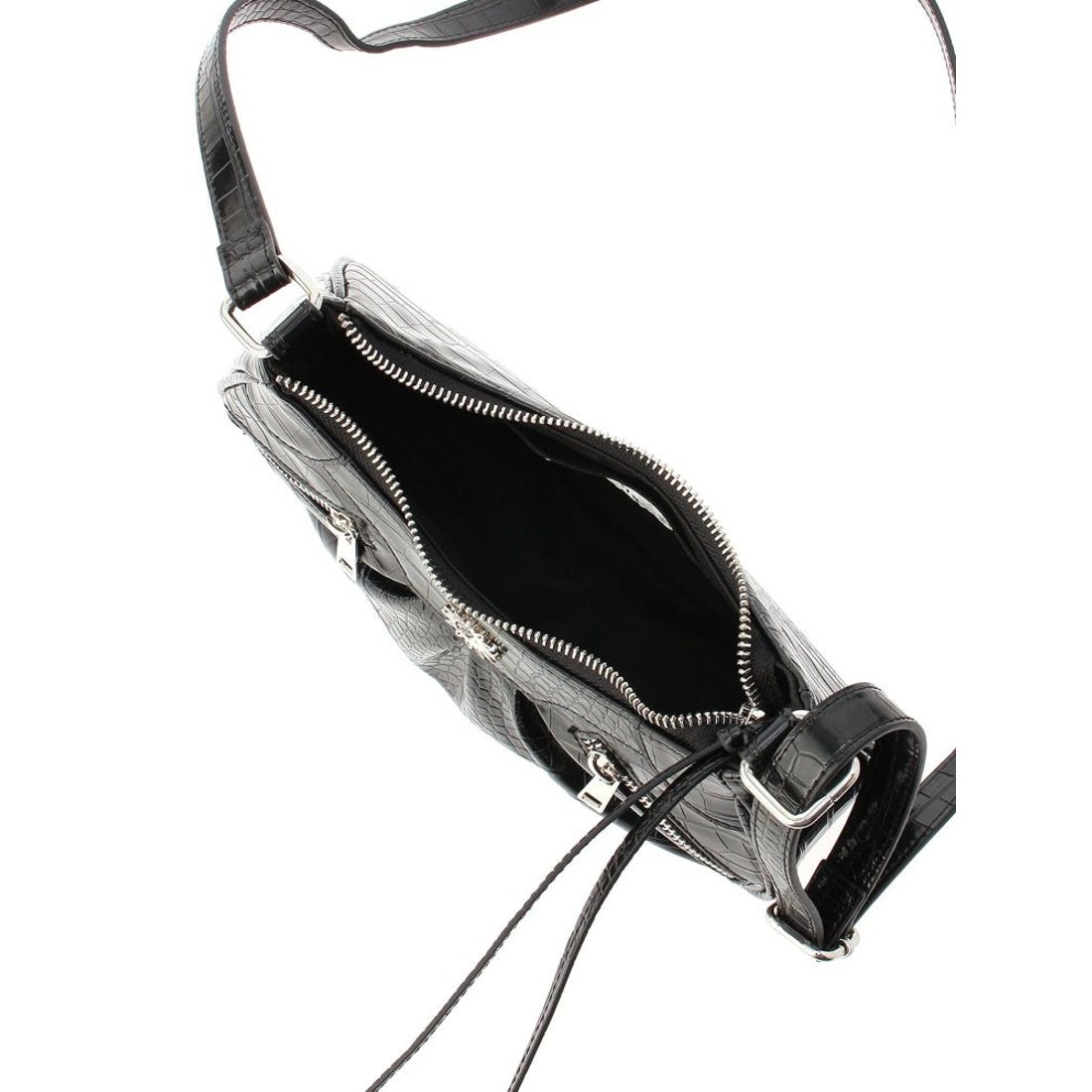 EVRIS クロコライクショルダーBAG（レッド） -ファッション通販 