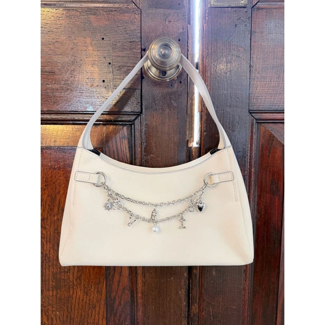 モチーフチェーンハンドBAG （ホワイト）