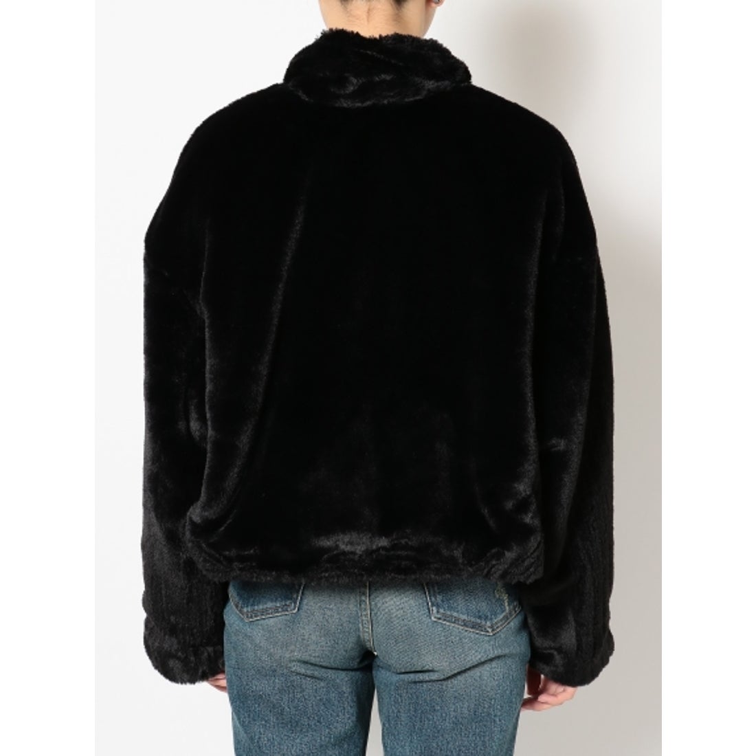 EVRIS 2WAYフェイクファーコート （BLK） -ファッション通販 FASHION 