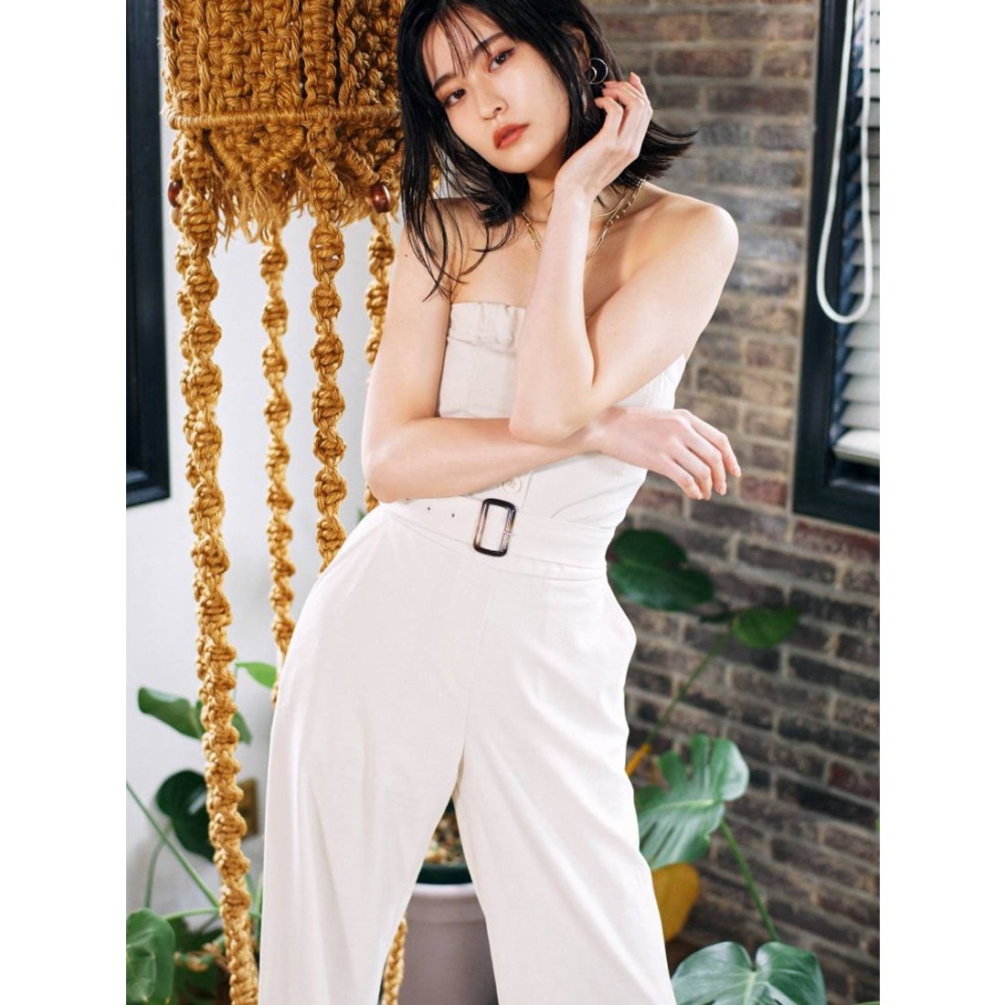EVRIS ベアオールインワン（ブラック） -ファッション通販 FASHION WALKER