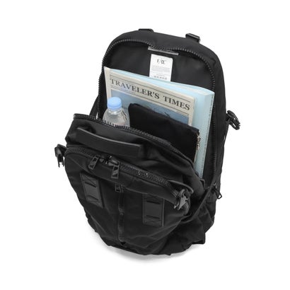 リュック バックパック 大容量 ブランド 2層 軽量 PC収納 15インチ A4 B4 33L FCE 420 re/cor TRAVEL BP 2.0 FCD30262B0003（BLACK）｜詳細画像