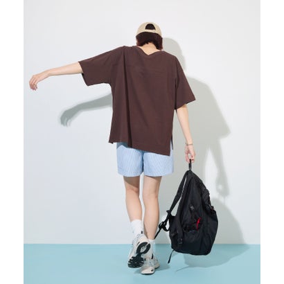 ストライプショートパンツ （ブルー）｜詳細画像