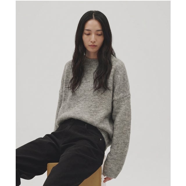 Woolマシュマロニット （ライトグレー）
