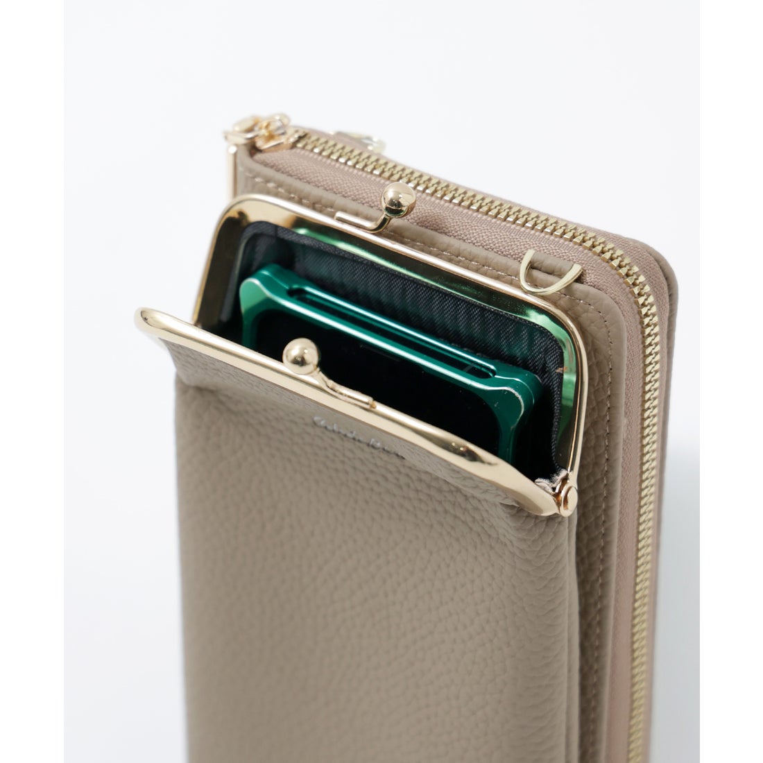 ファッションレター Fashion Letter フェイクレザー スマホショルダー 