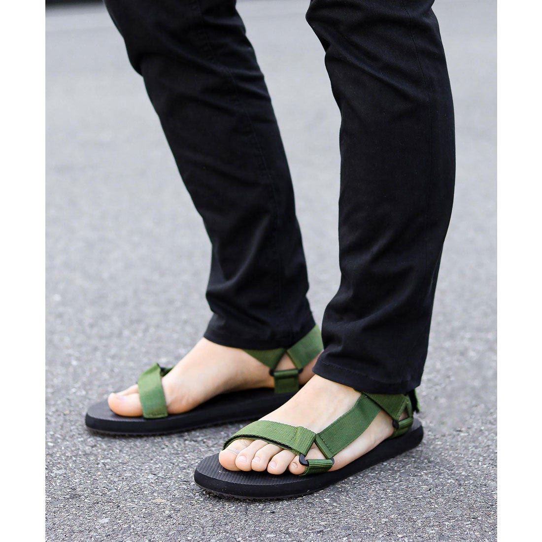 ファッションレター Fashion Letter ベルクロ スポーツサンダル メンズ 