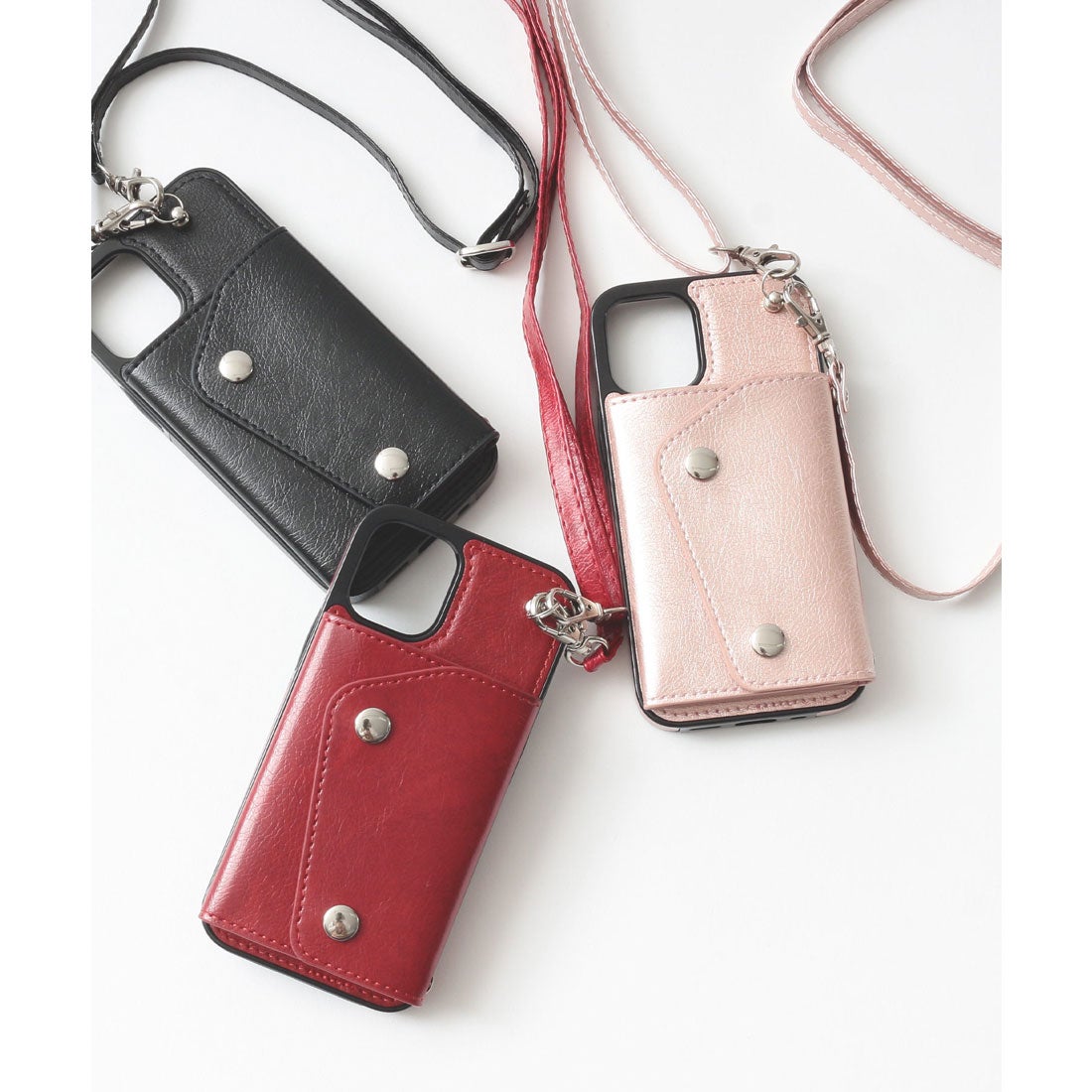 ファッションレター Fashion Letter ストラップ付iPhone12miniケース
