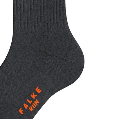 靴下 メンズ おしゃれ シンプル ブランド スポーツ ランニング リブ 左右非対称 フィット くつ下 ソックス ショート RUN RIB SHORT SOCKS MEN 16624 （WHITE）｜詳細画像