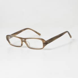 メガネ 眼鏡 アイウェア レディース メンズ （クリアブラウン）