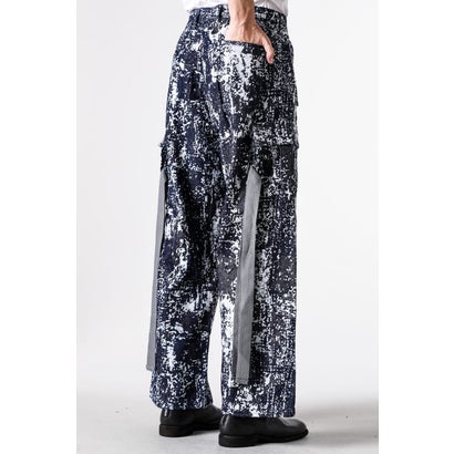 FLOCK BORO CARGO PANTS RINSE （INDIGO）｜詳細画像