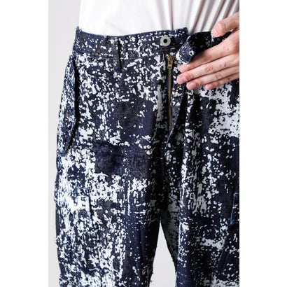 FLOCK BORO CARGO PANTS RINSE （INDIGO）｜詳細画像