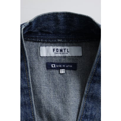 PLEATS DENIM CARDIGAN 3YR WASH （INDIGO）｜詳細画像