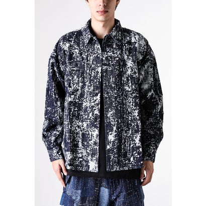 FLOCK BORO SHIRT JACKET RINSE INDIGO｜詳細画像