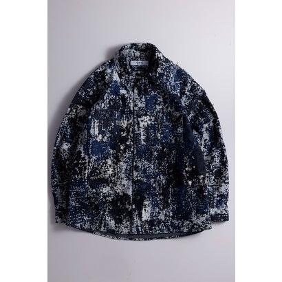 FLOCK BORO SHIRT JACKET RINSE INDIGO｜詳細画像