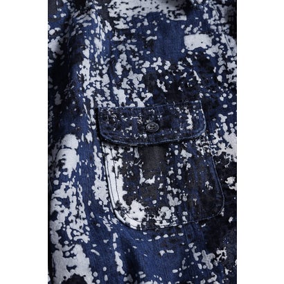 FLOCK BORO SHIRT JACKET RINSE INDIGO｜詳細画像