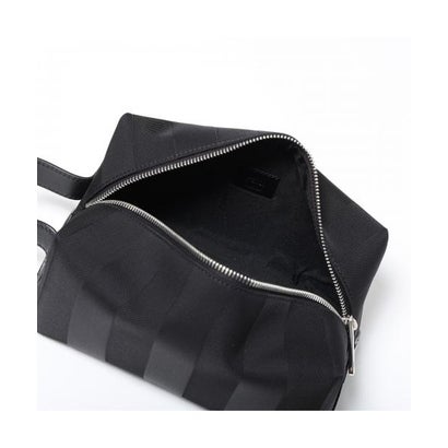 フェンディ FENDI FENDI クラッチバッグ LUI ルイ 7N0170 B110 ペカンストライプ （F0GXN/BLACK-PALLADIUM）｜詳細画像