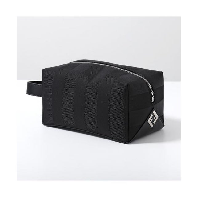 クラッチバッグ LUI ルイ 7N0170 B110 ペカンストライプ （F0GXN/BLACK-PALLADIUM）